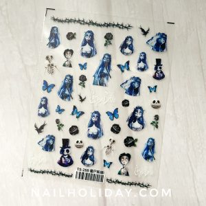 Sally The Nightmare Before Christmas nail stickers