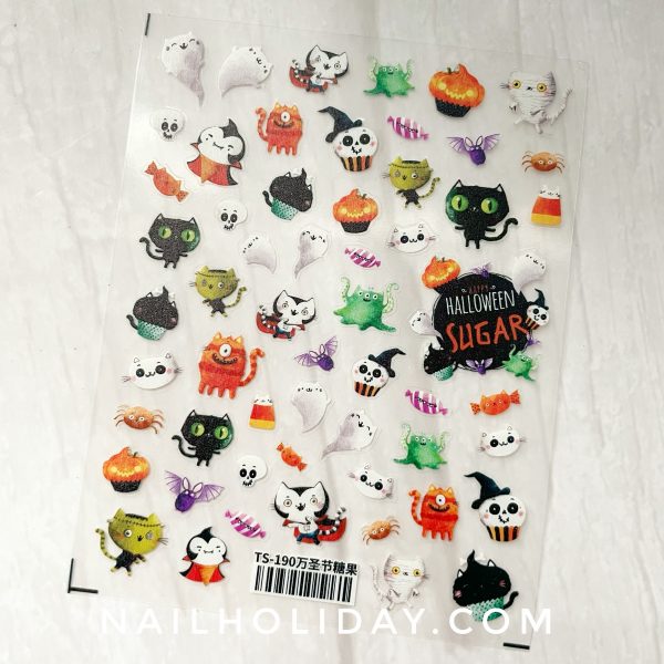 halloween nail stickers