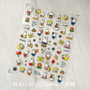 miffy nail stickers