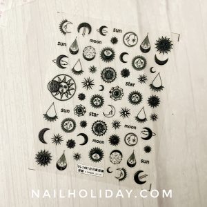 sun star nail stickers