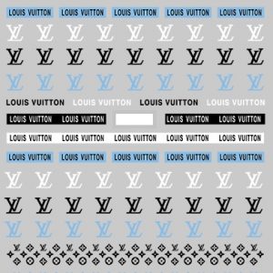 Louis Vuitton Nail Stickers 100+ Styles