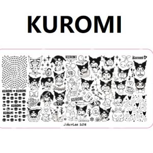 Mini Kuromi Family Nail Charms Set-30pcs