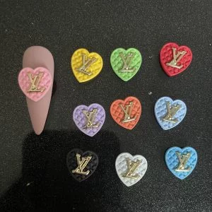 LV nail charm