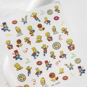 Simpson nail stickers