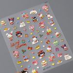 sanrio nail stickers