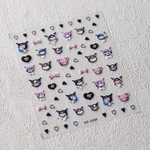 Kuromi nail sticker