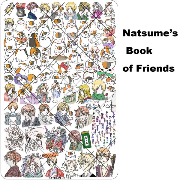 Natsume’s Book of Friends nail stamping plate