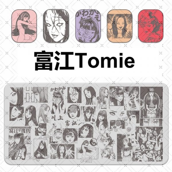 TOMIE nail stamping plate