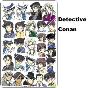 Detective Conan nail stamping plate