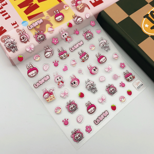 Labubu nail sticker
