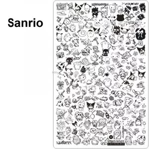 Sanrio nail stamping plate
