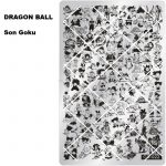 Deagon ball nail stamping plate