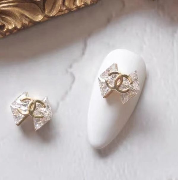 chanel nail charm