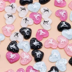 LV nail charm