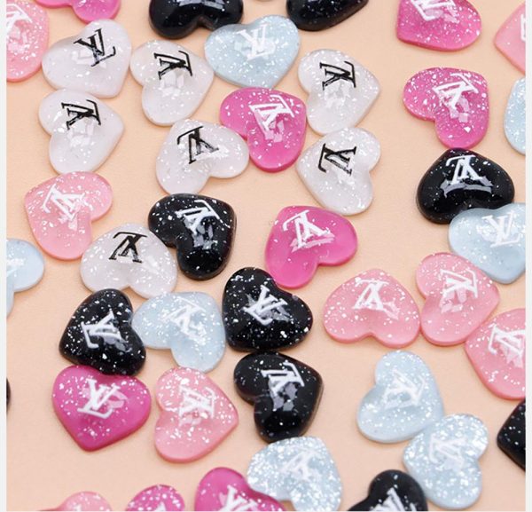 LV nail charm