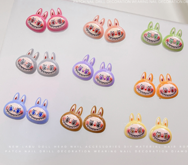 labubu nail charm
