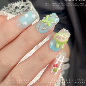 labubu nail charm