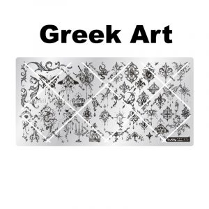 Greek Art nail stamping plate