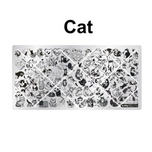 cat nail stamping plate