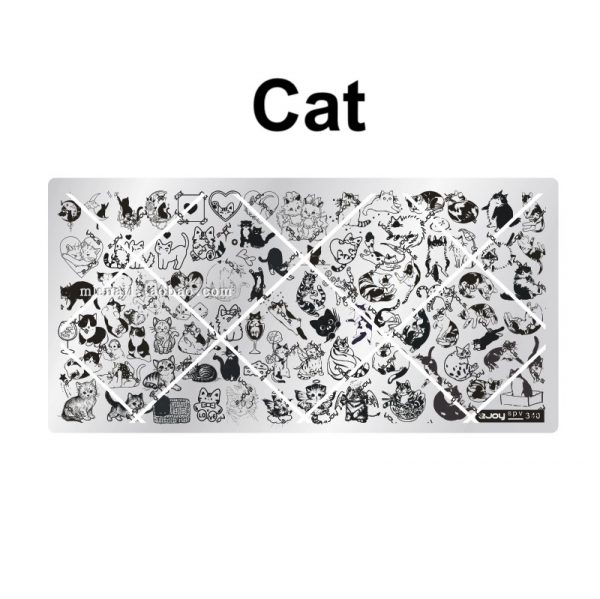cat nail stamping plate