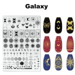 galaxy nail stamping plate