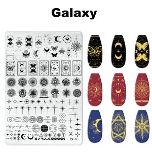 galaxy nail stamping plate
