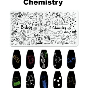 Chemistry nail stamping plate