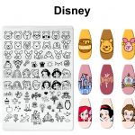 DISNEY nail stamping plate
