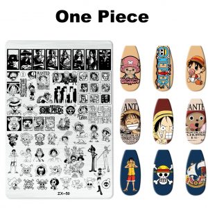 ONE PIECE nail stamping plate