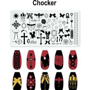 chocker nail stamping plate