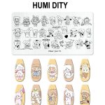 humi dity nail stamping plate