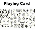 PLAY CARD nail plate