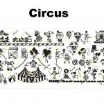 Circus NAIL PLATE