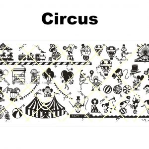 Circus NAIL PLATE