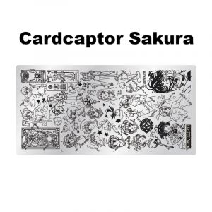 Cardcaptor Sakura nail stamping plate