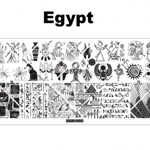 Egypt nail plate