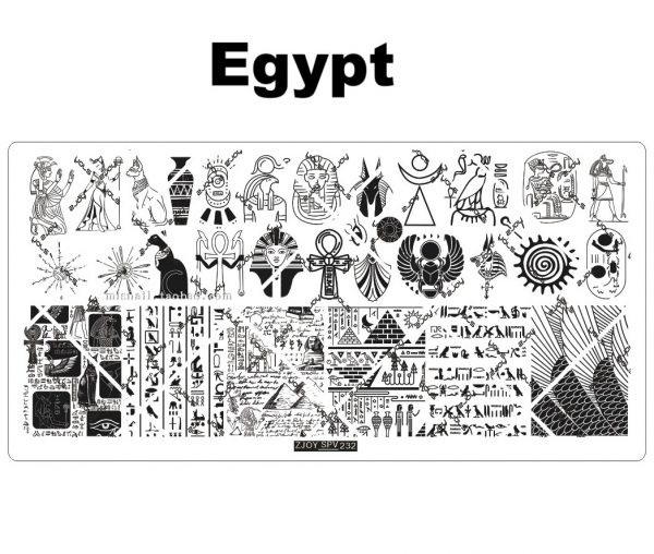 Egypt nail plate Egypt nail plate
