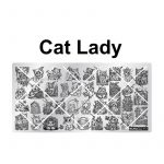 Cat nail stamping plate