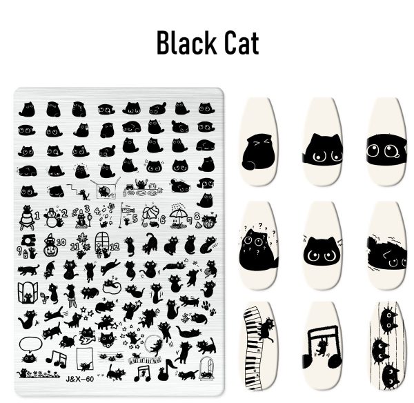 cat nail stamping plate cat nail stamping plate