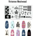 Vivienne Westwood nail stamping plate