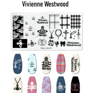 Vivienne Westwood nail stamping plate