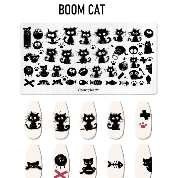 BOOM CAT nail plates BOOM CAT nail plates