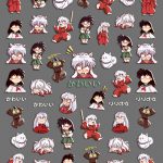 Inuyasha nail sticker