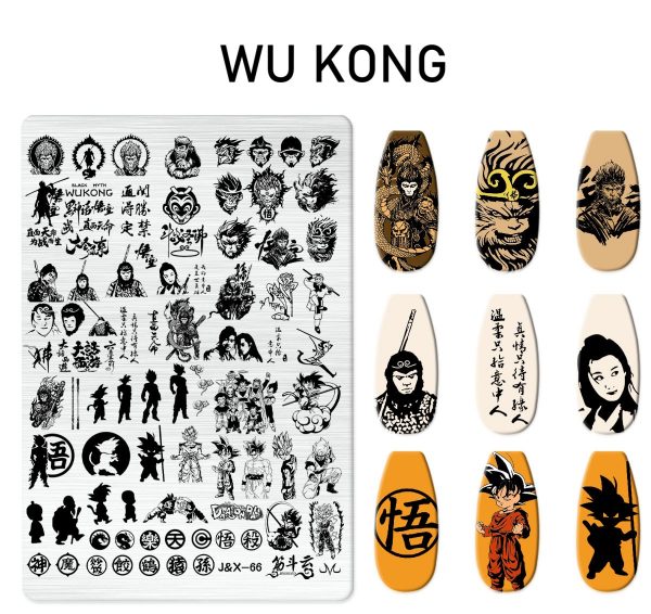 WUKONG nail stamping plate WUKONG nail stamping plate