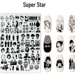 Super Star nail stamping plate
