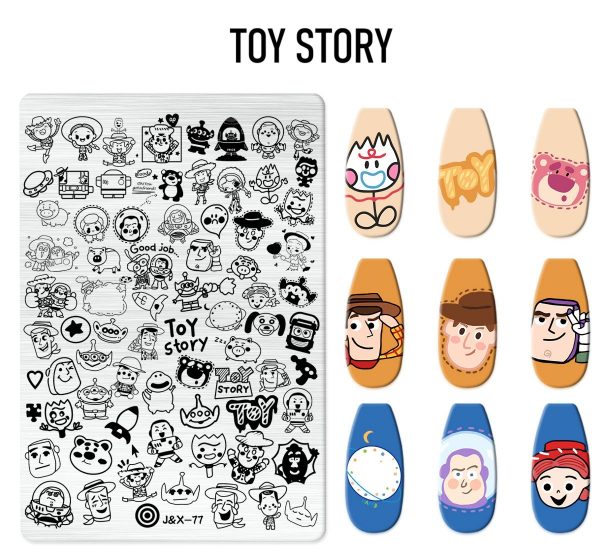 Toy Story nail stamping plate Toy Story nail stamping plate