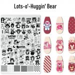 Lots-o'-Huggin' Bear nail stamping plate