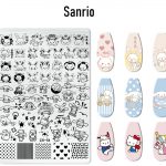 Sanrio nail stamping plate