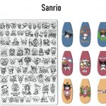 Sanrio nail stamping plate