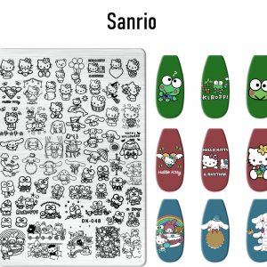 Sanrio nail stamping plate